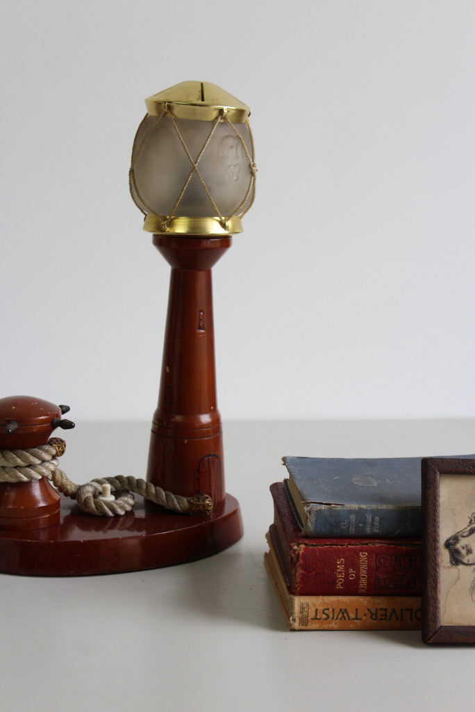 Kitsch Vintage Lighthouse Lamp - Kernow Furniture