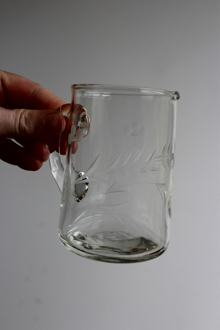 Vintage Glass Jug - Kernow Furniture