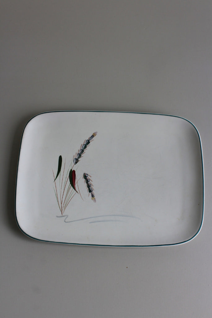 Denby Stoneware Green Wheat Platter - Kernow Furniture