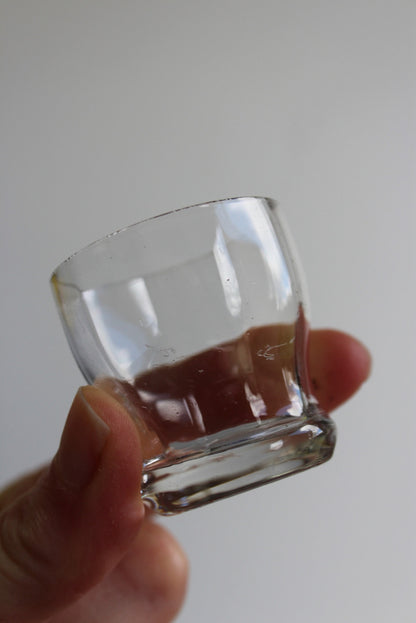 4 Tiny Vintage Glasses - Kernow Furniture