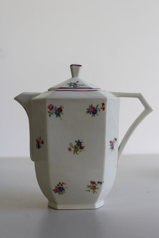 S.B.V et Cie French Floral Teapot Coffee Pot - Kernow Furniture