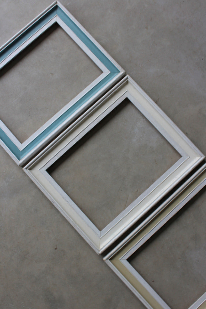 3 Vintage Wooden Frames - Kernow Furniture