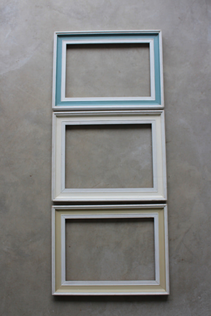 3 Vintage Wooden Frames - Kernow Furniture