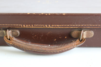 Vintage Brown Leather Case - Kernow Furniture