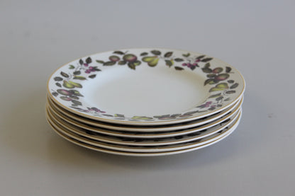 6 Midwinter Evesham Side Plates - Kernow Furniture