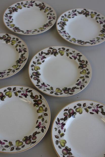 6 Midwinter Evesham Side Plates - Kernow Furniture