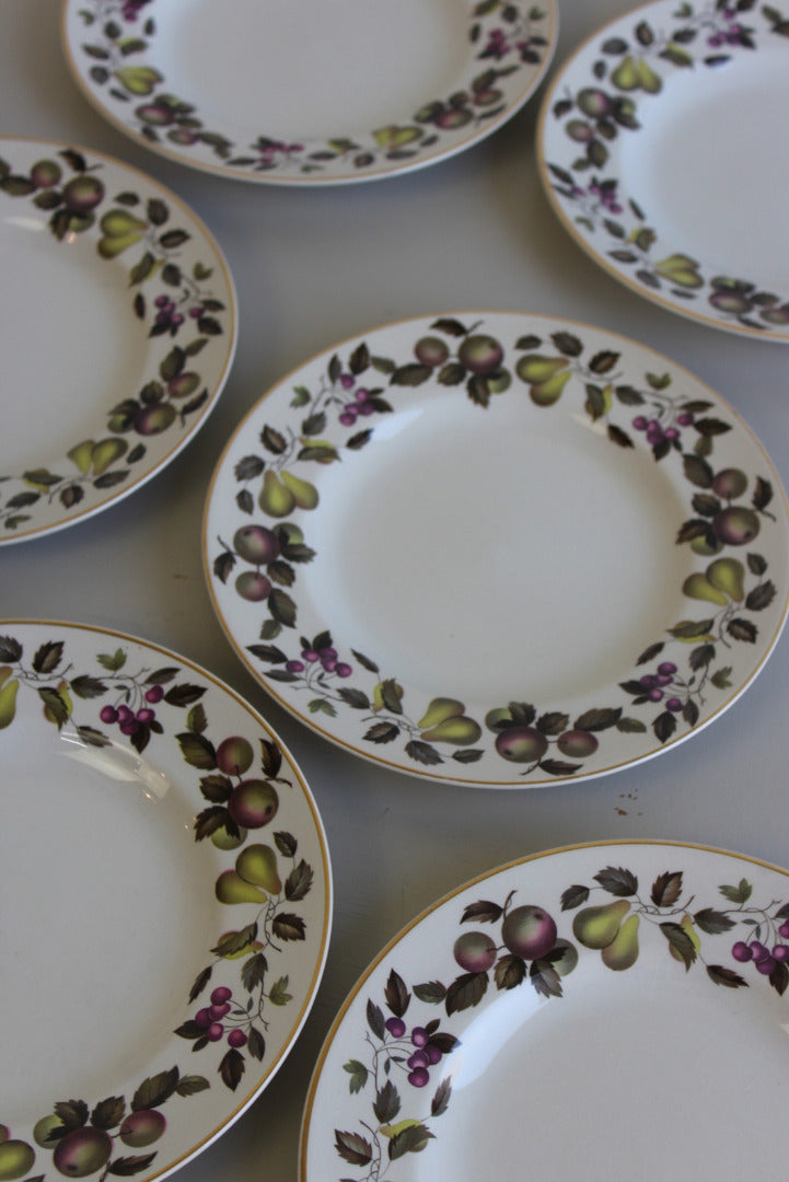 6 Midwinter Evesham Side Plates - Kernow Furniture