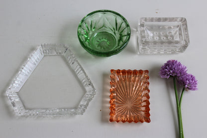 Vintage Glass Dishes - Kernow Furniture