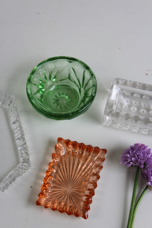 Vintage Glass Dishes - Kernow Furniture