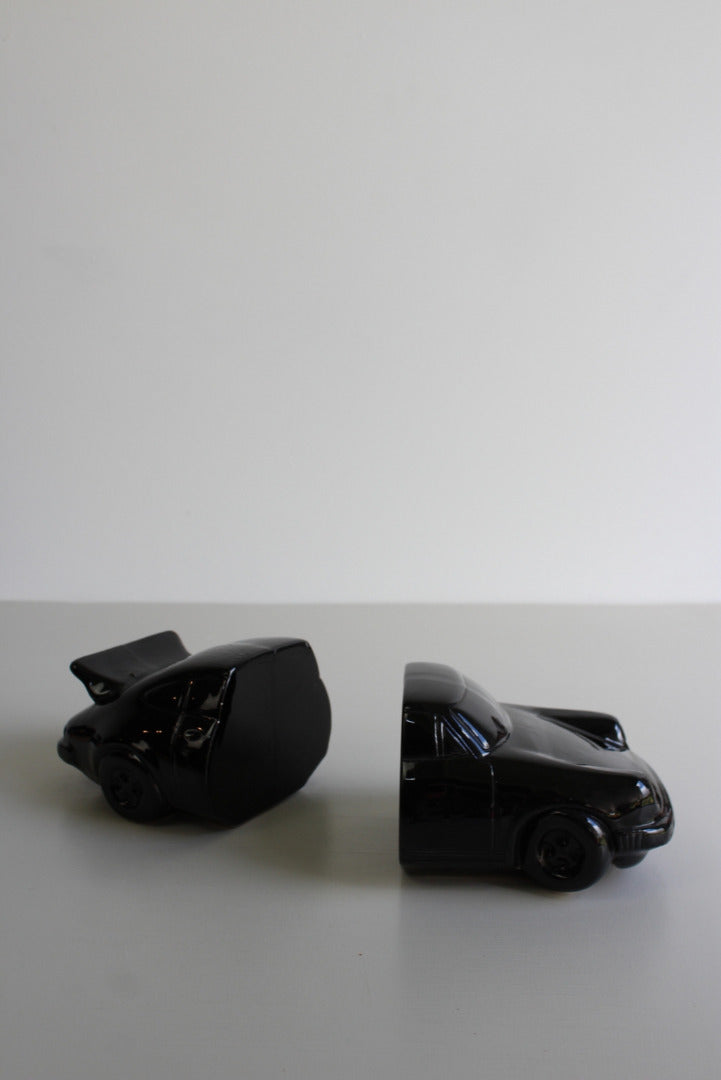 Retro 1980s Porsche Bookends - Kernow Furniture