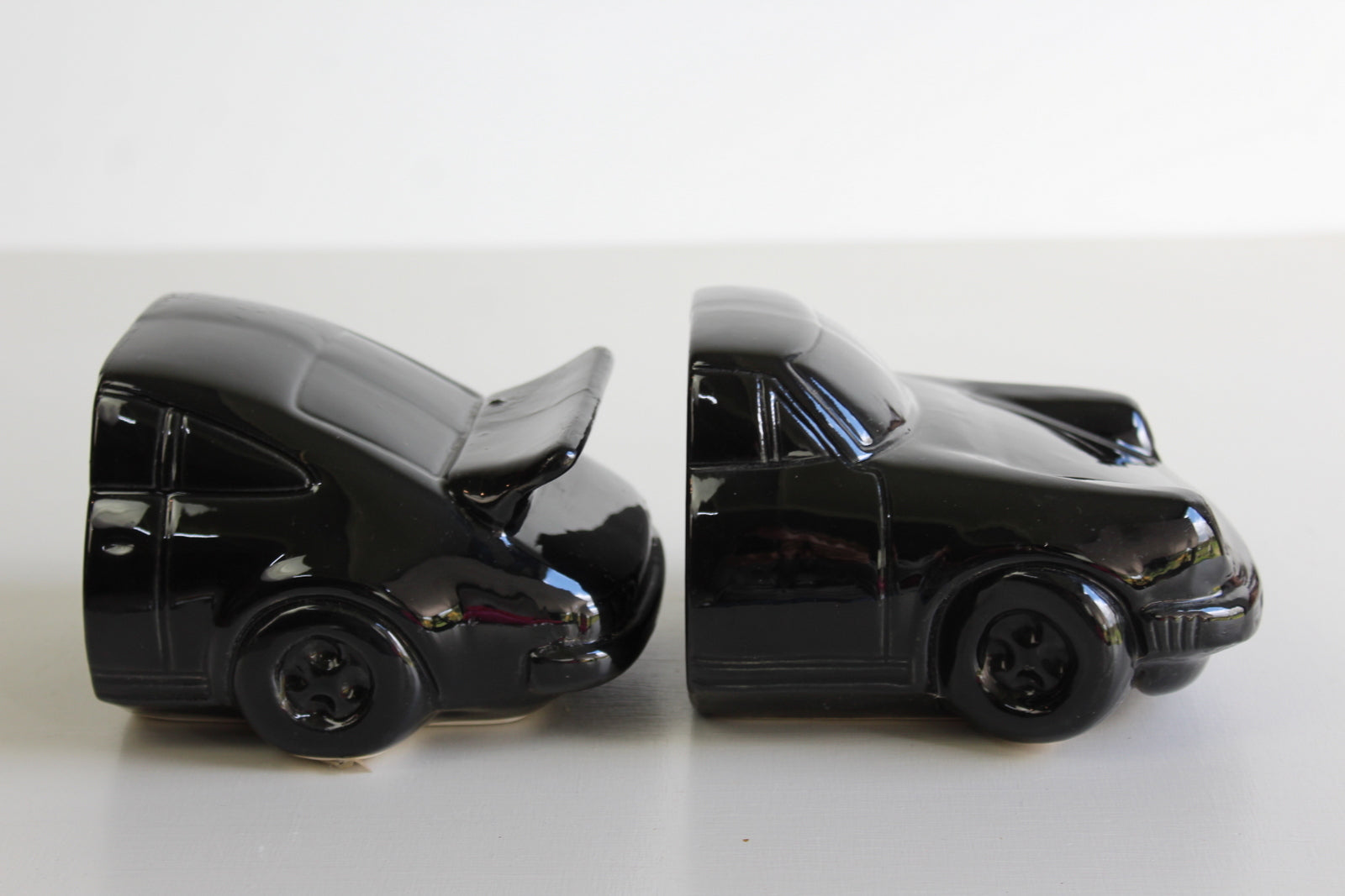 Retro 1980s Porsche Bookends - Kernow Furniture