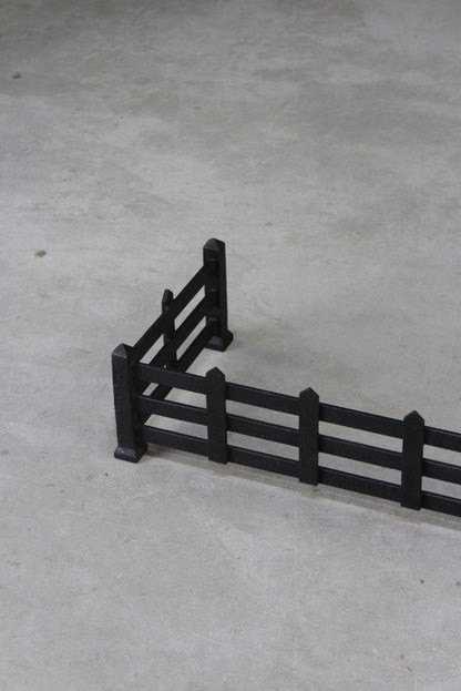 Cast Iron Fire Fender Surround - Kernow Furniture