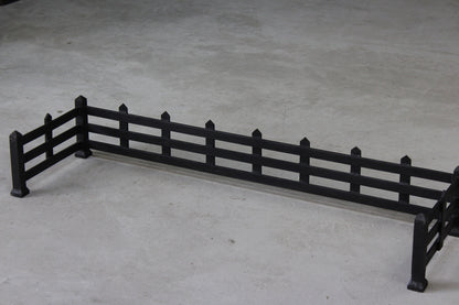 Cast Iron Fire Fender Surround - Kernow Furniture