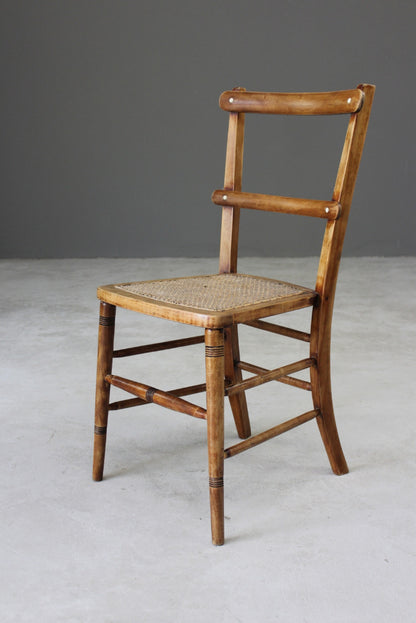 Vintage Occasional Cane Bedroom Chair - Kernow Furniture