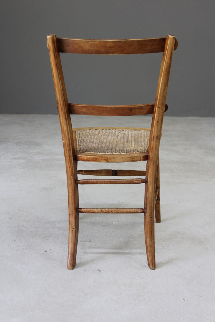 Vintage Occasional Cane Bedroom Chair - Kernow Furniture