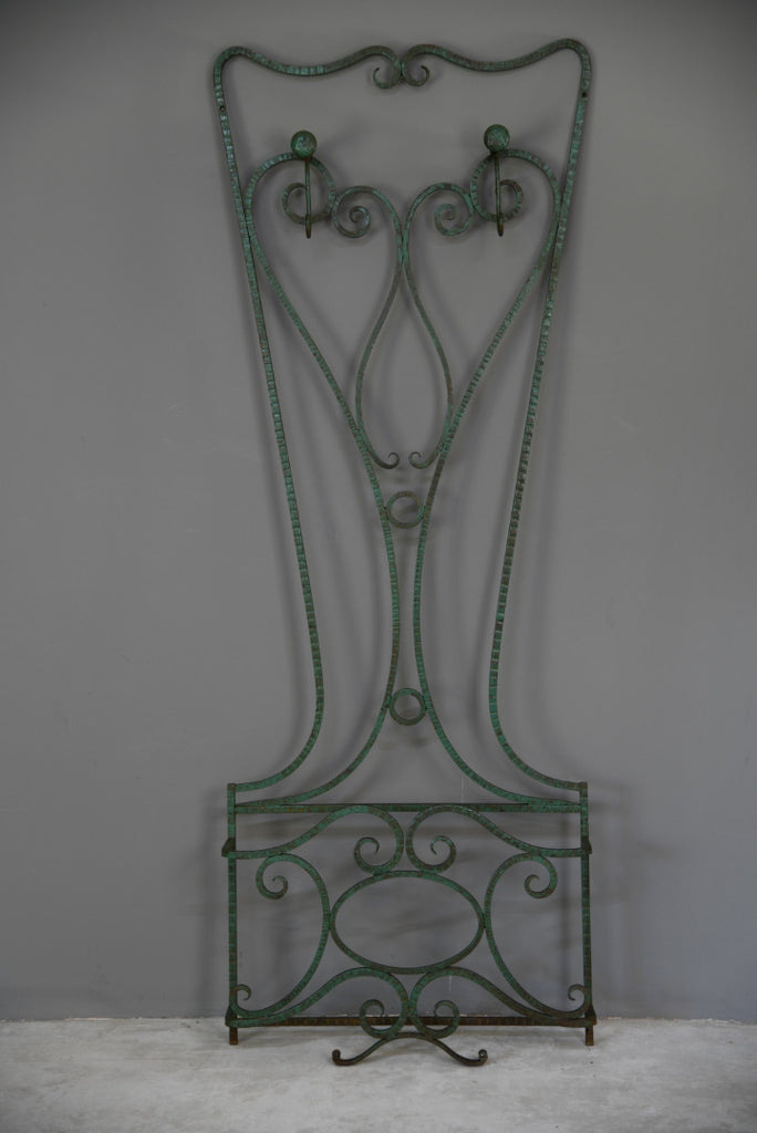 French Scrolled Iron Hall Stand - Kernow Furniture