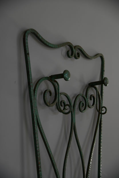 French Scrolled Iron Hall Stand - Kernow Furniture