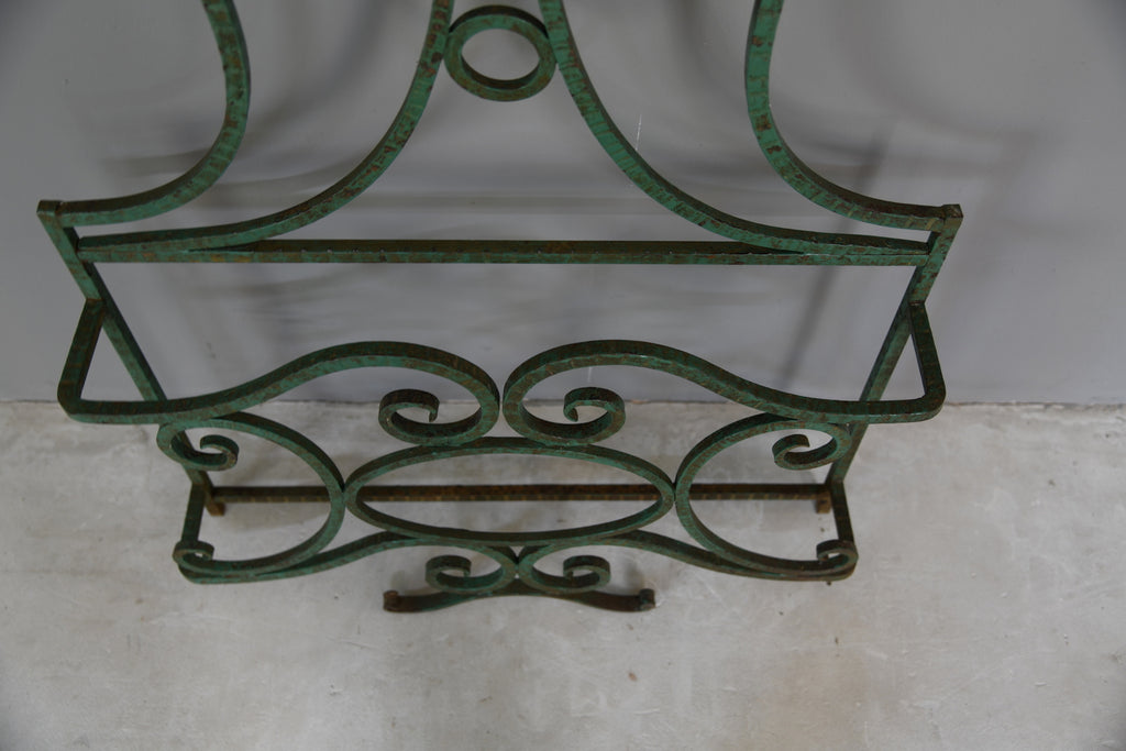 French Scrolled Iron Hall Stand - Kernow Furniture