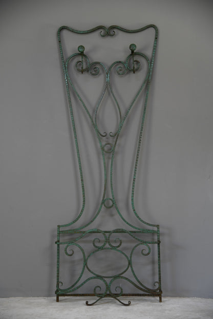 French Scrolled Iron Hall Stand - Kernow Furniture