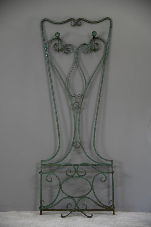 French Scrolled Iron Hall Stand - Kernow Furniture
