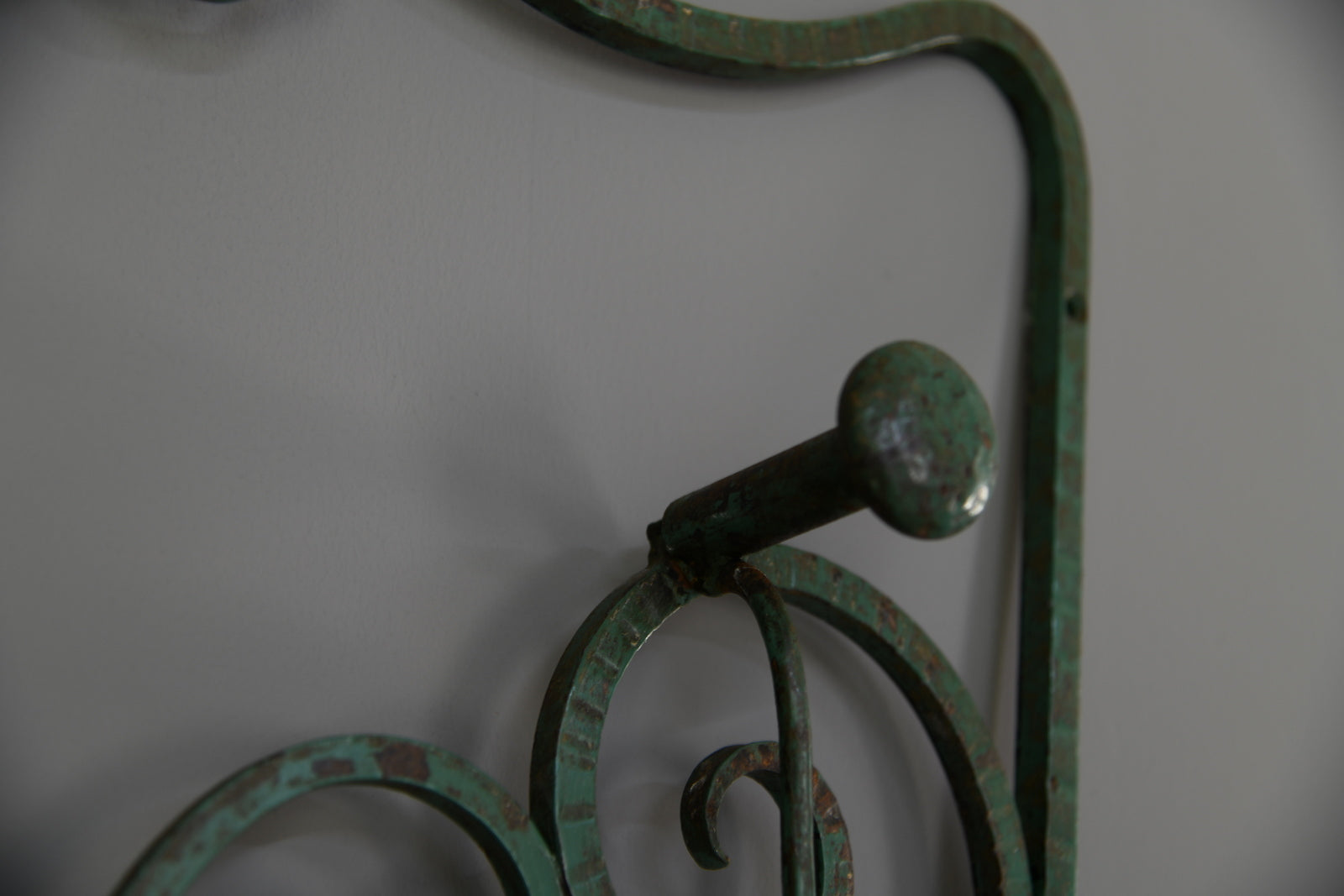 French Scrolled Iron Hall Stand - Kernow Furniture