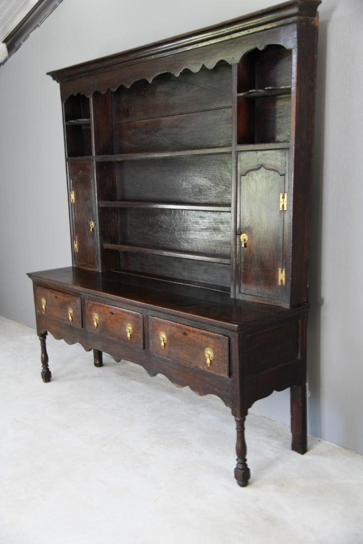 Antique Georgian Oak Dresser - Kernow Furniture