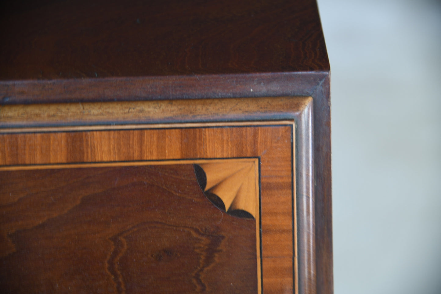 Georgian Style Mahogany Bureau - Kernow Furniture