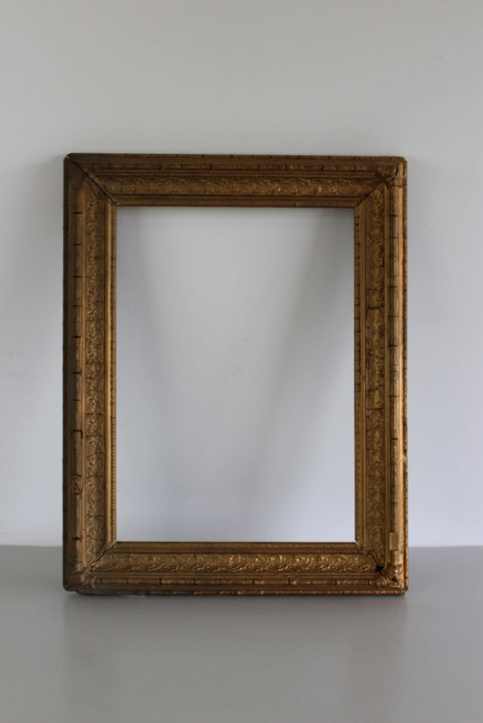 Antique Ornate Gilt Gesso Frame - Kernow Furniture