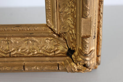 Antique Ornate Gilt Gesso Frame - Kernow Furniture