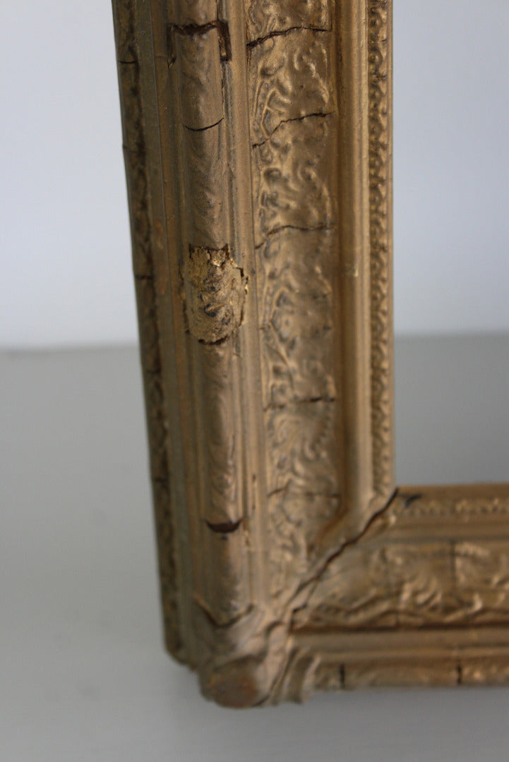 Antique Ornate Gilt Gesso Frame - Kernow Furniture