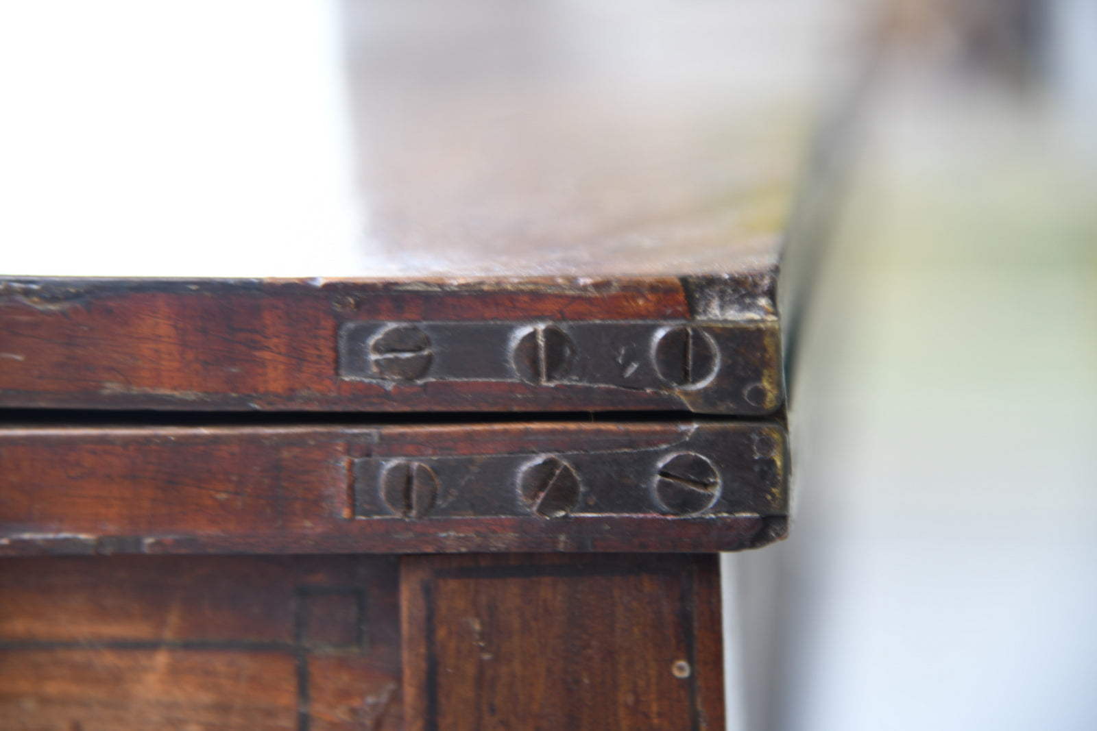 Antique Mahogany Games Table - Kernow Furniture