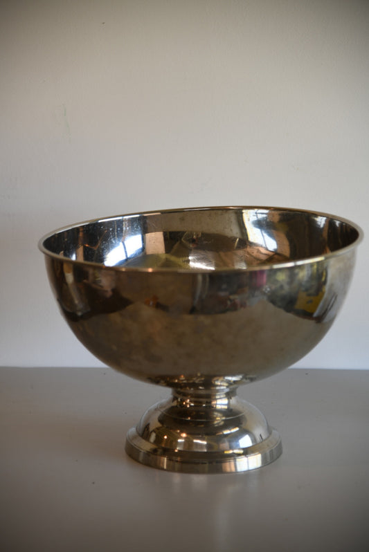 Silver Tone Champagne Ice Bucket - Kernow Furniture