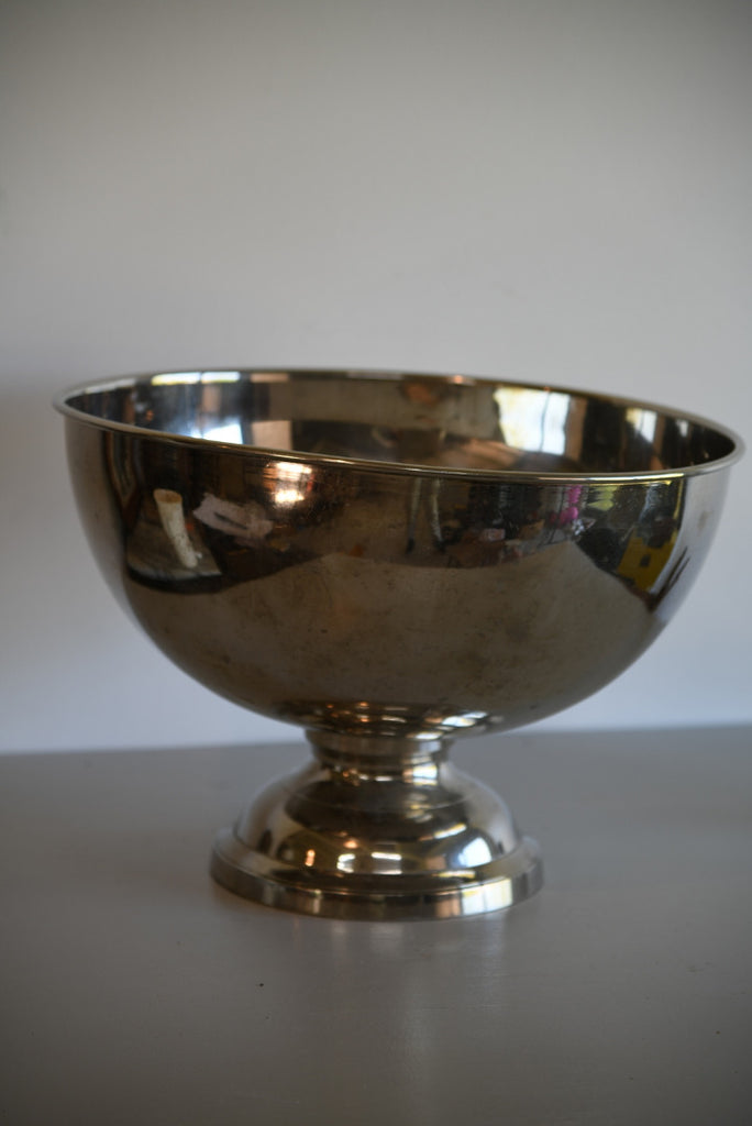 Silver Tone Champagne Ice Bucket - Kernow Furniture