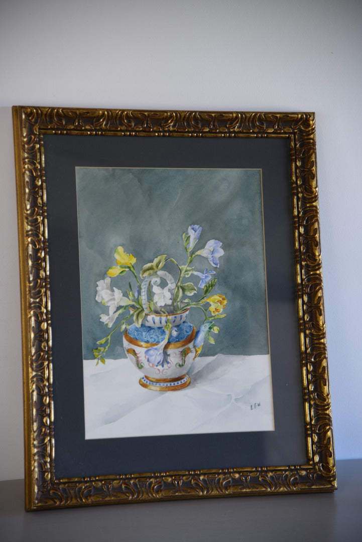 StIll Life - Vase of Flowers - Kernow Furniture