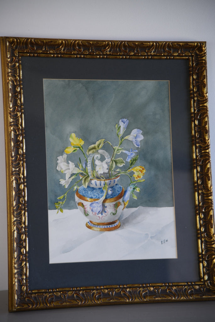 StIll Life - Vase of Flowers - Kernow Furniture