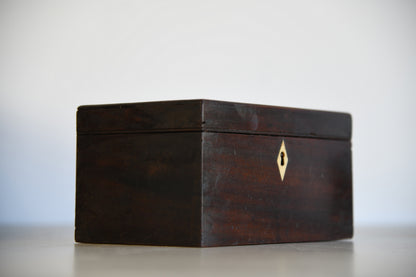 19th Century Mahogany Box - Kernow Furniture