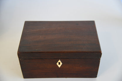 19th Century Mahogany Box - Kernow Furniture