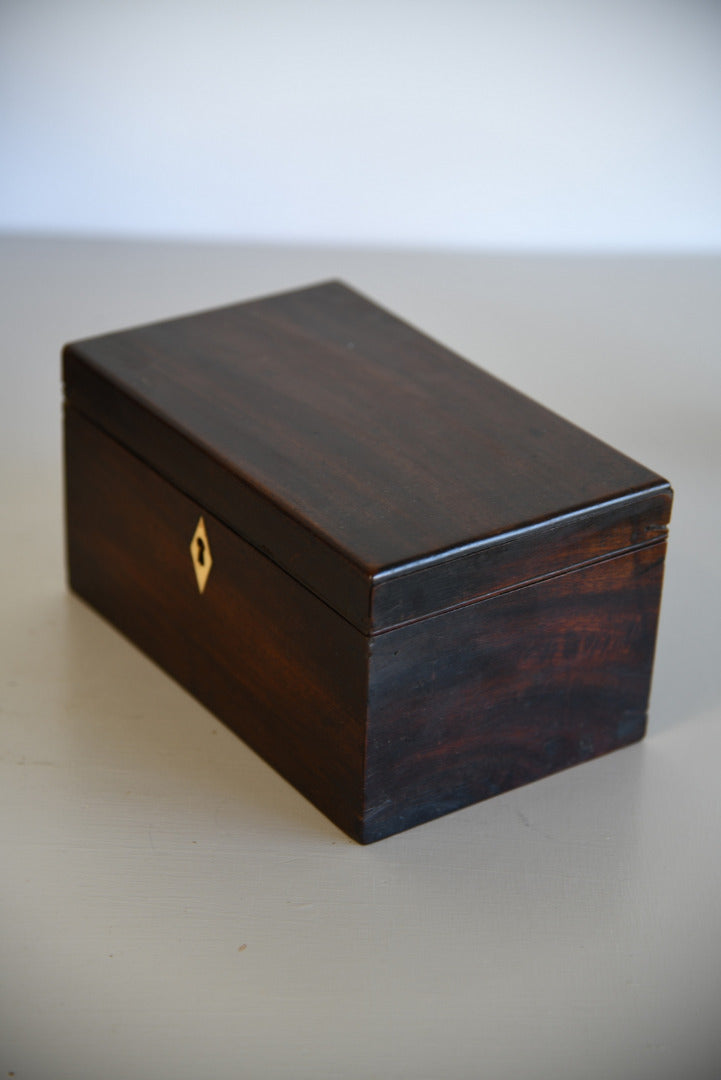 19th Century Mahogany Box - Kernow Furniture