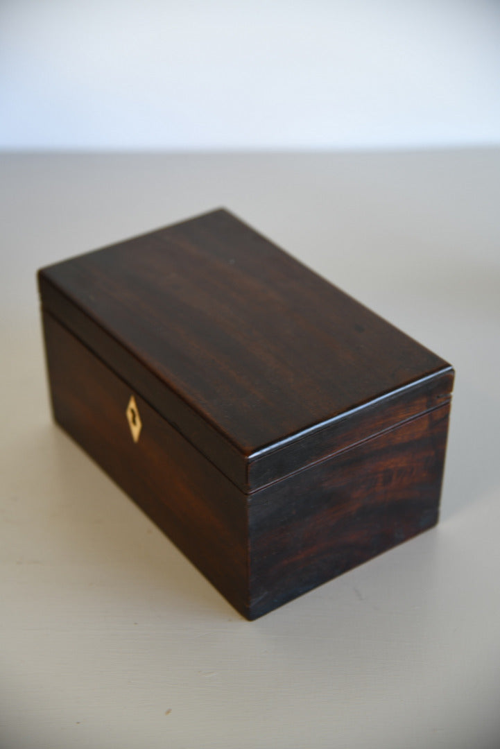 19th Century Mahogany Box - Kernow Furniture