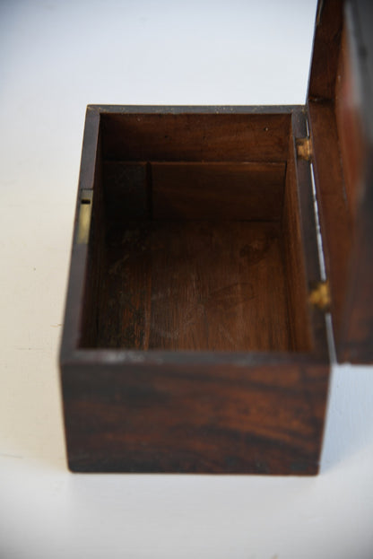 19th Century Mahogany Box - Kernow Furniture