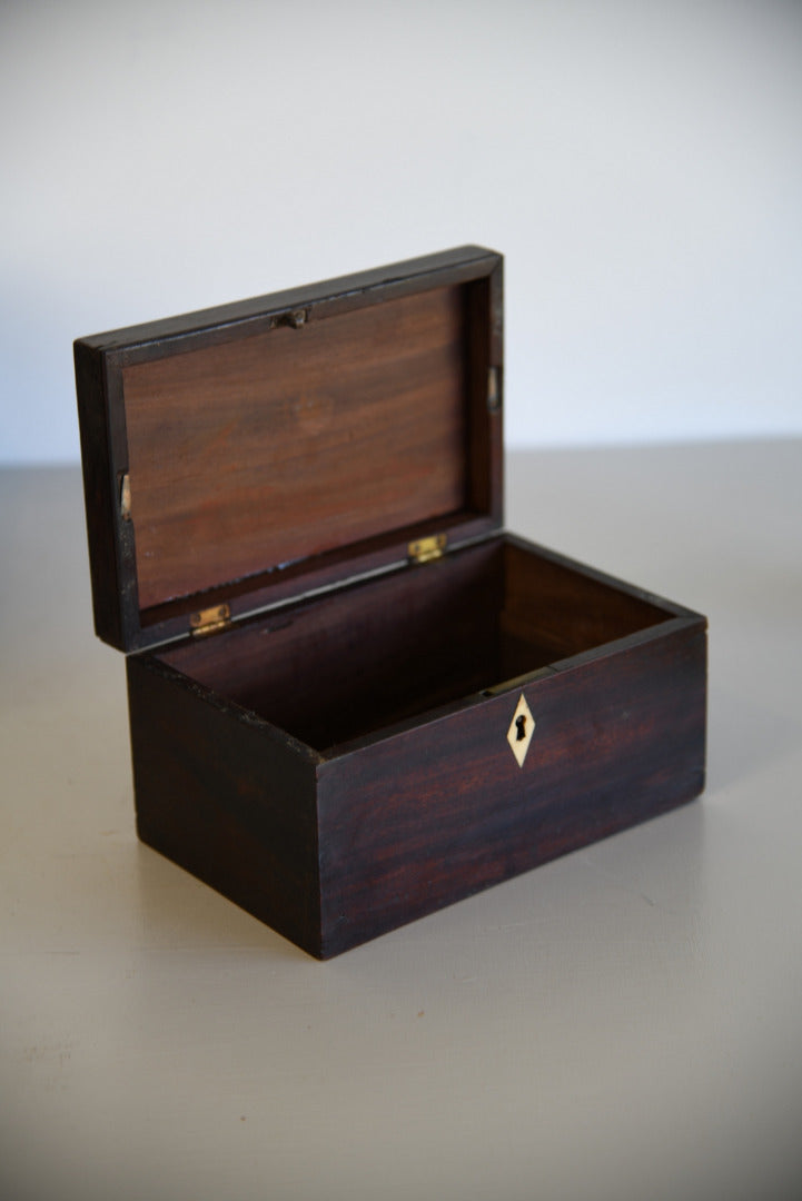 19th Century Mahogany Box - Kernow Furniture