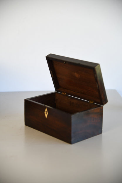 19th Century Mahogany Box - Kernow Furniture