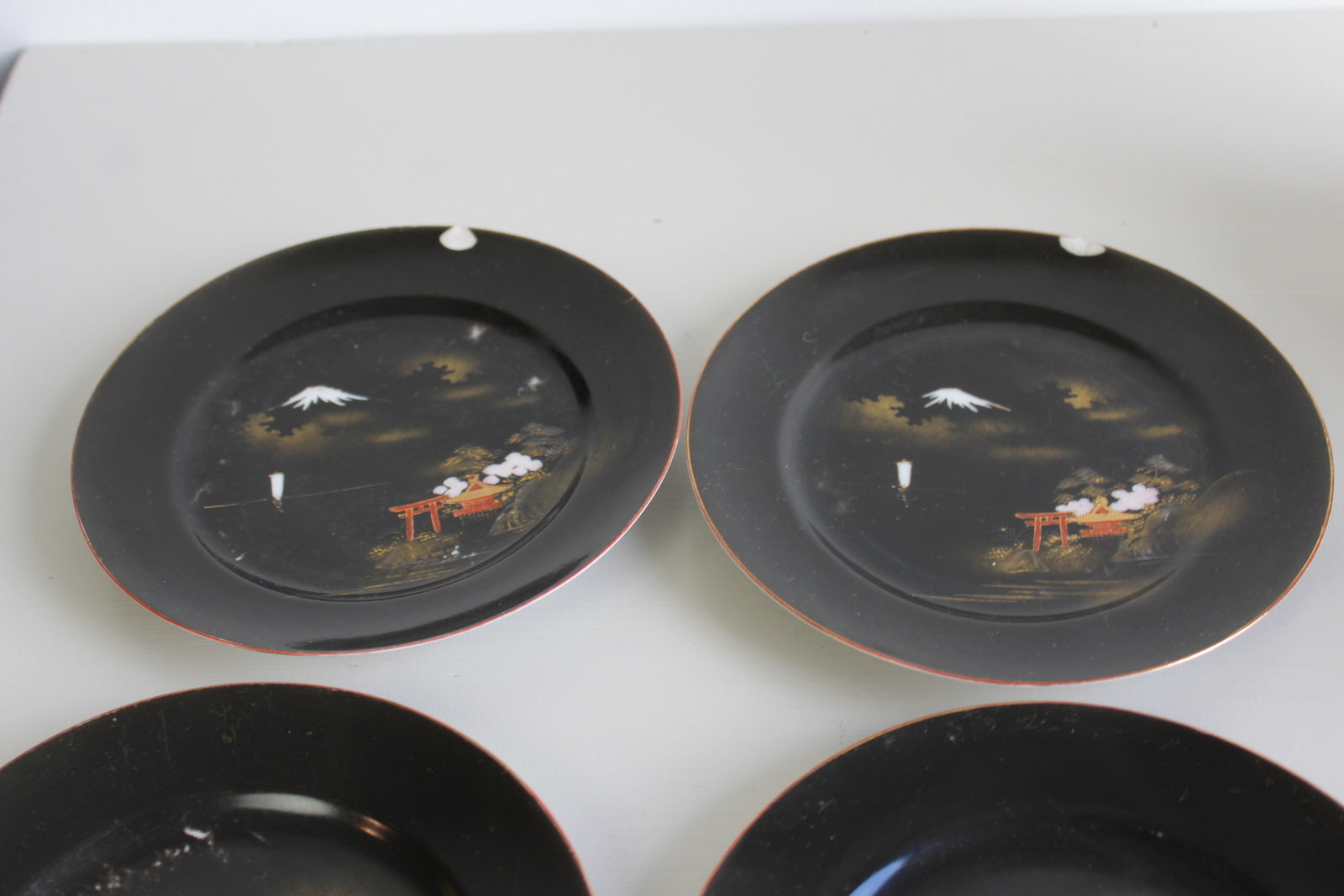 Black Satsuma Part Tea Service - Kernow Furniture