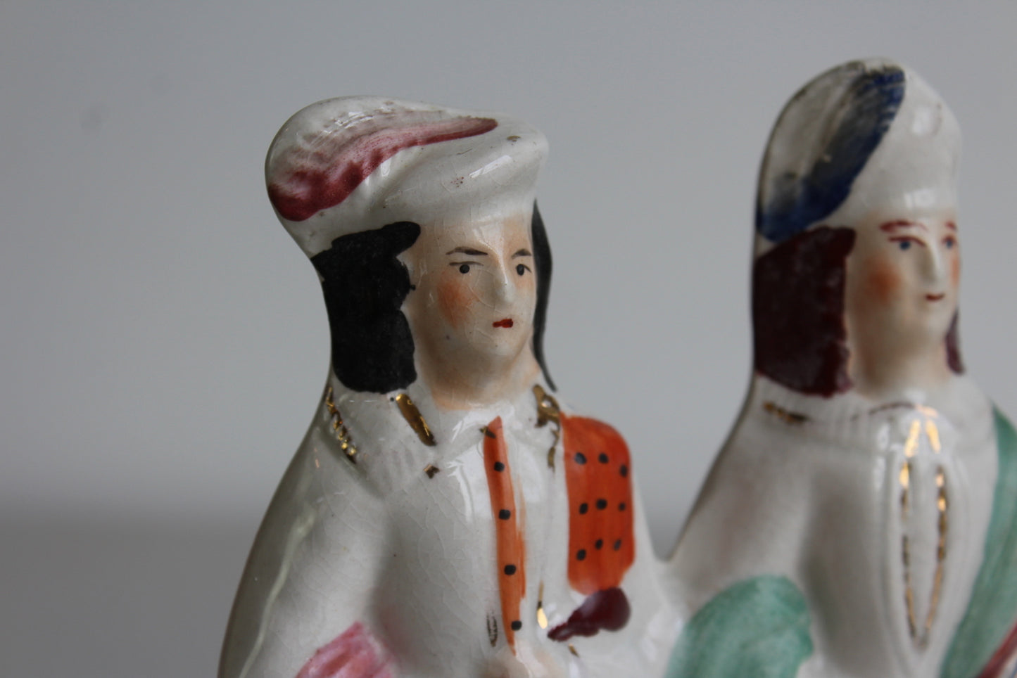 Staffordshire Figure - Scottish Dancers - Kernow Furniture