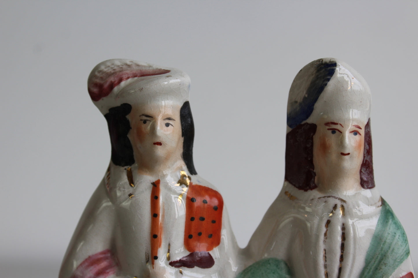 Staffordshire Figure - Scottish Dancers - Kernow Furniture