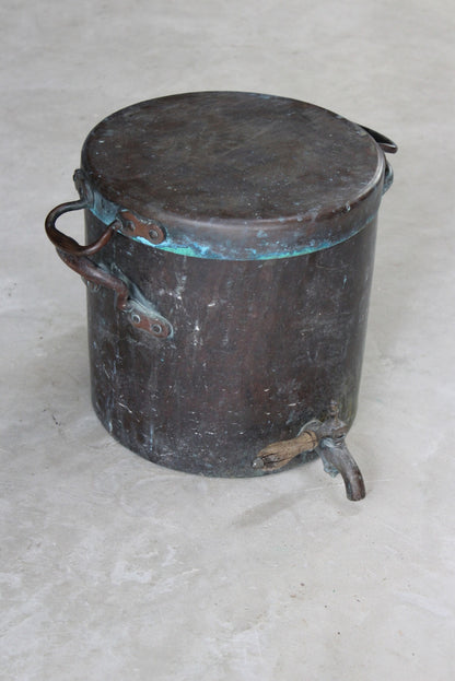 Antique Copper Hot Water Urn - Kernow Furniture