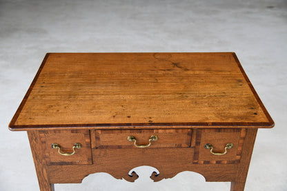 Georgian Oak Low Boy - Kernow Furniture