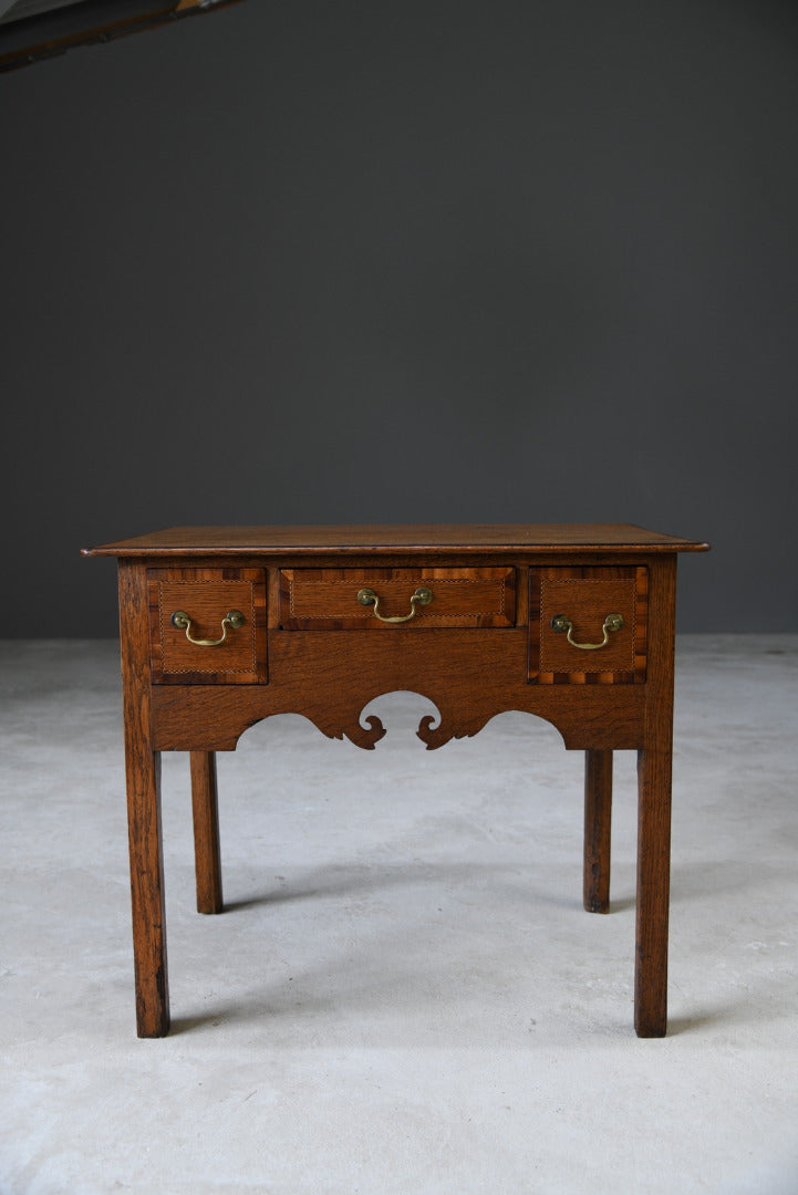 Georgian Oak Low Boy - Kernow Furniture