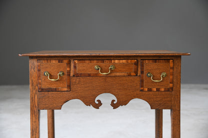 Georgian Oak Low Boy - Kernow Furniture