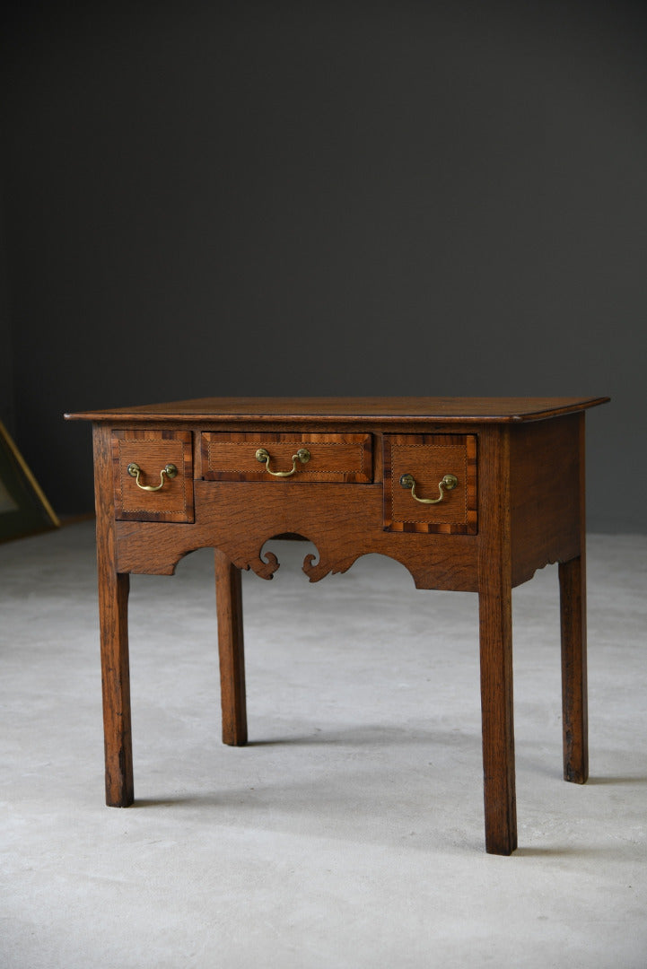 Georgian Oak Low Boy - Kernow Furniture